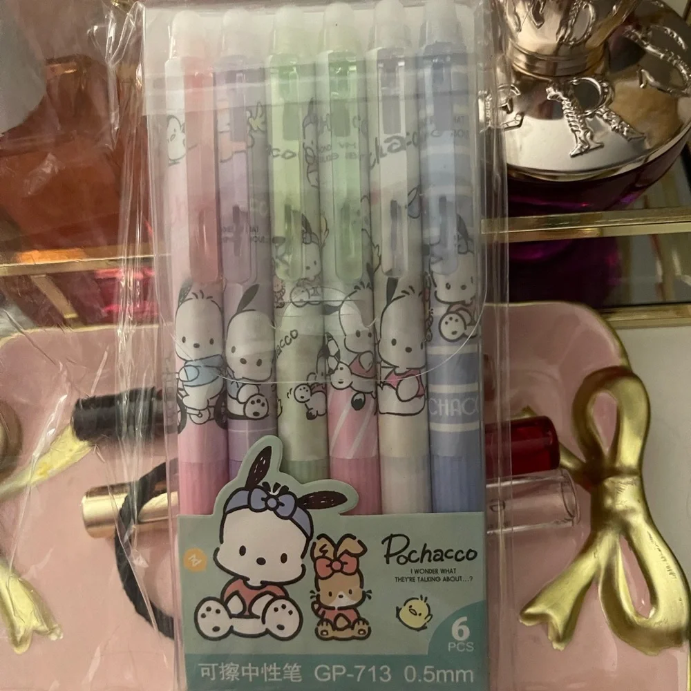Pochacco Pens with Blue Ink